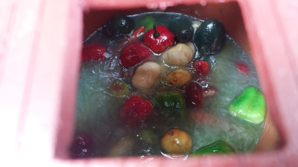 Ladung im Salzlakenbehälter des Libbys-Spezialwaggons