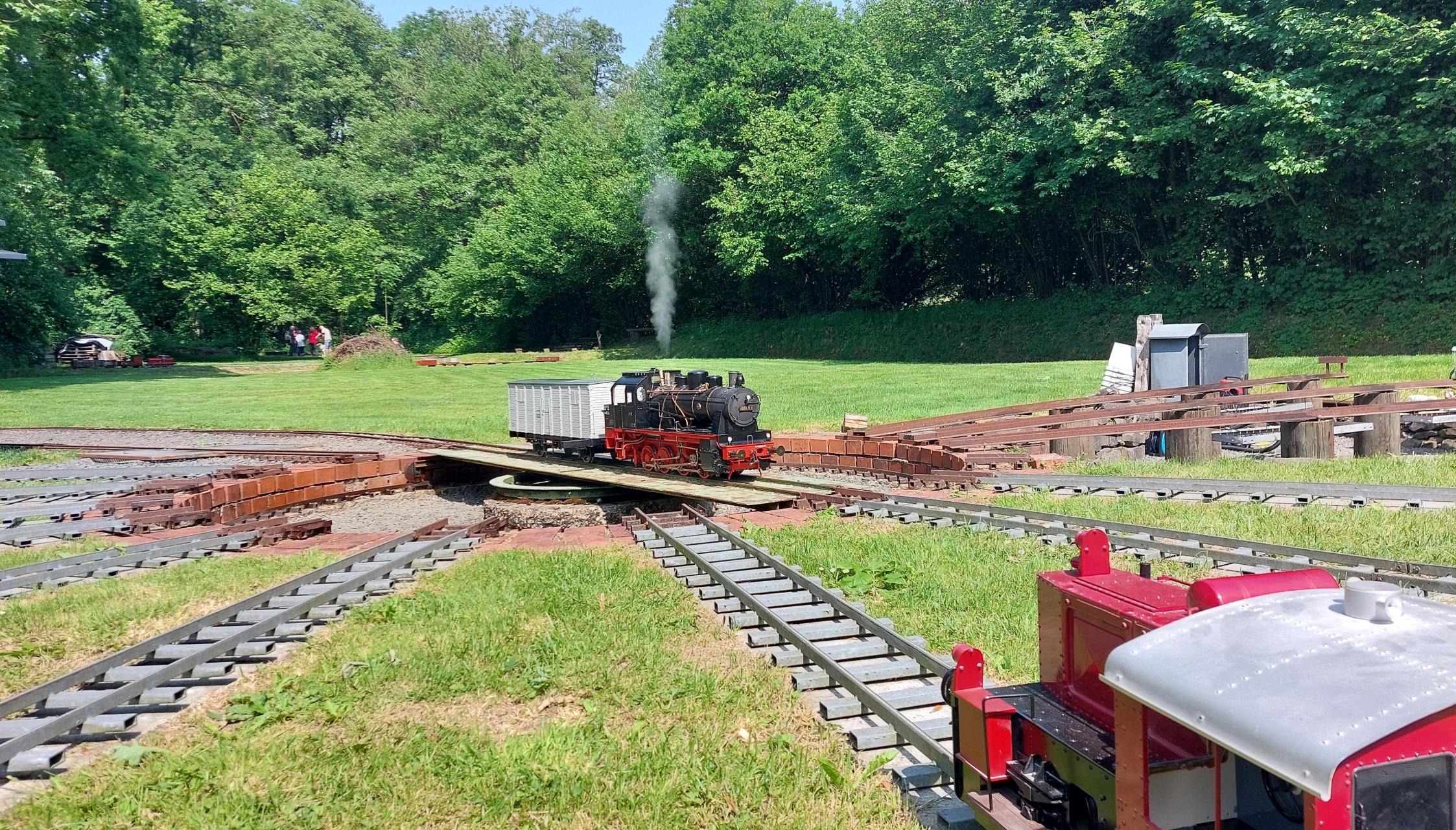 Zechenlokomotive mit Namen Anna 8